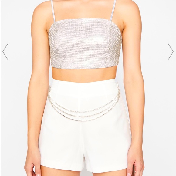 ANGEL BEAT MY DRUM CHAIN SHORTS - Picture 2 of 4